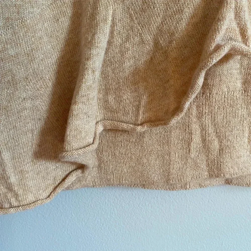 NWT J. Crew Mercantile Wool Blend Ruffle Sweater